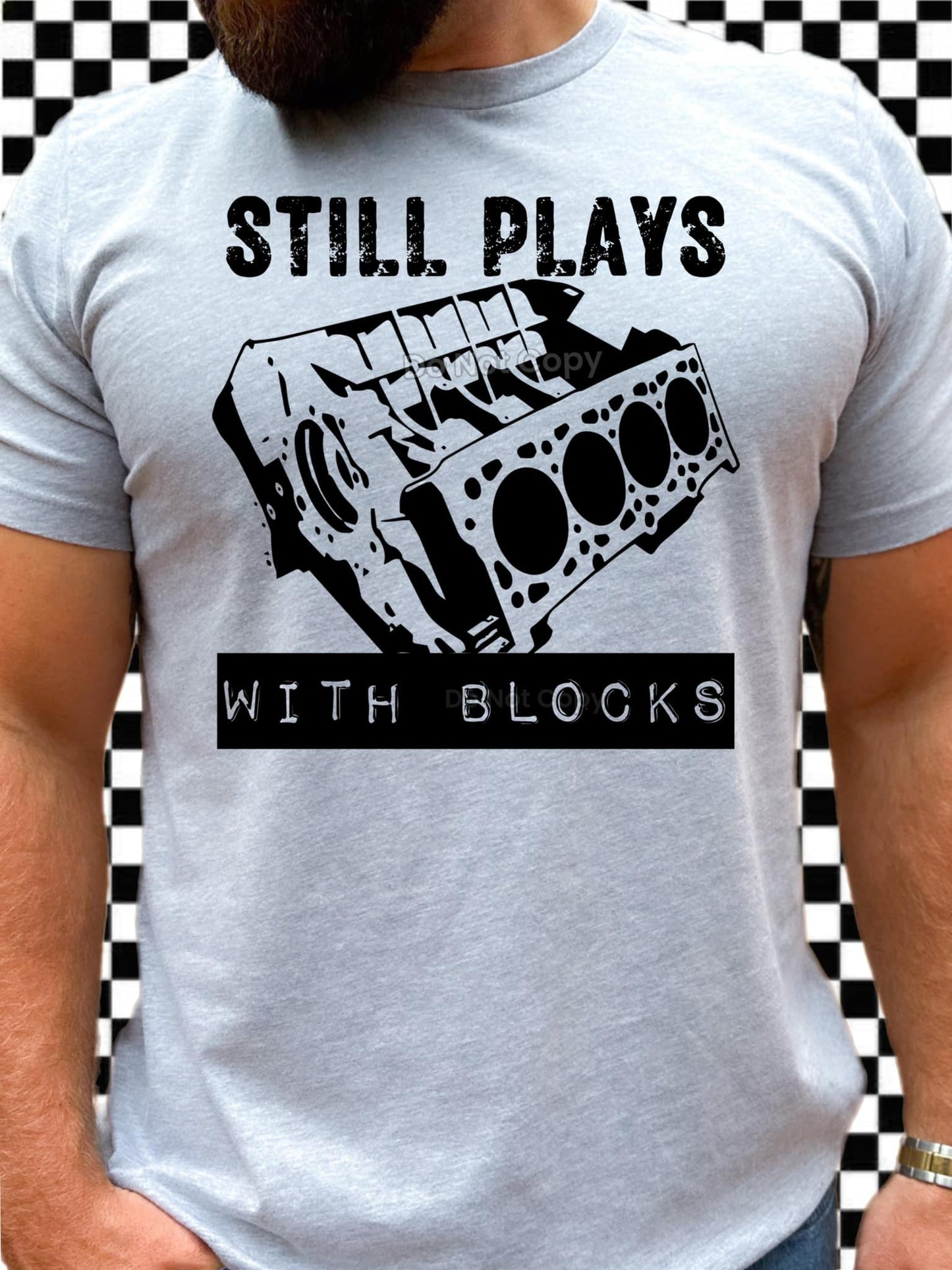 Still Plays With Blocks