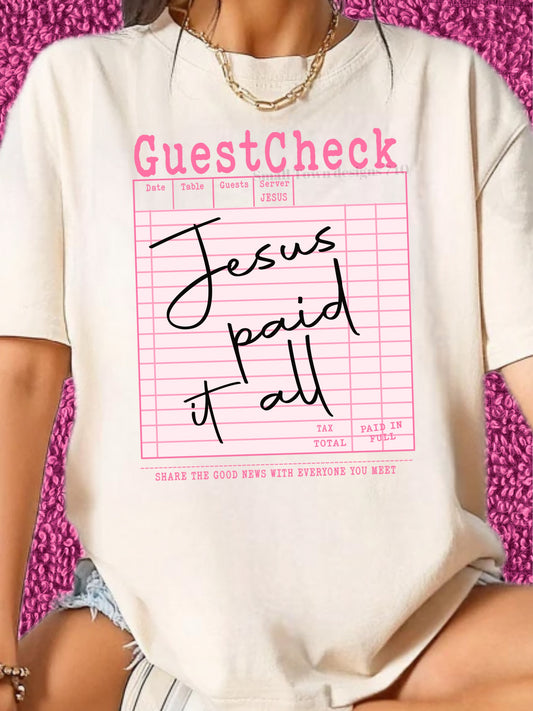 Jesus Paid It All&nbsp;
